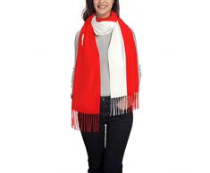 Monarch Farfalle Stampato Wrap Sciarpa Per Le Donne Uomini Imitazione Cashmere Autunno Inverno Scialle Morbido Coperta Calda Avvolgere Sciarpe 72x197cm, Bandiera danese della Danimarca, Etichettalia