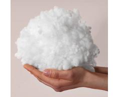 Flowen Ovatta Per Imbottitura 1 KG in Fibra 100% Poliestere Imbottitura per Cuscini Pouf Peluche Divano Riempimento Bomboniere Amigrumi