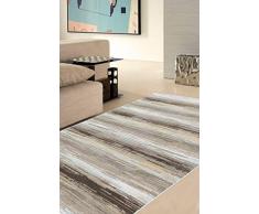 ABC Soave Stripe Tappeto, Multicolore, 190 x 133 cm