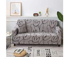 Raguso Copridivano Fodera Antipolvere Elastica per la Decorazione del Soggiorno di mobili(Three Persons 190-230cm)