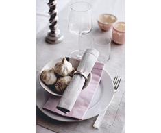 HIMLA Runner da tavolo Ebba, 50 x 160 cm, Bianco
