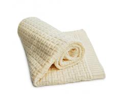 Sonnenstrick 0610563326914 - Coperta 100% lana vergine merino, 80 x 90 cm