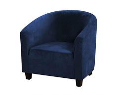 C/N Copripoltrona Chesterfield Elasticizzato Fodera per Poltrona in Velluto Elasticizzato Fodera per Poltrona Club 1 Posto copripoltrona Chesterfield Tullsta Elastica Marina Militare