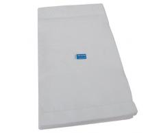 6 Asciugamani Fiandra Puro Lino da ricamare a punto croce Vittoria Bianco H939