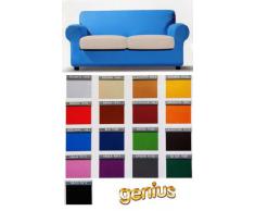 COPRIDIVANO 2 POSTI GENIUS IN TESSUTO BIELASTICO COLORE FOTO A SCELTA