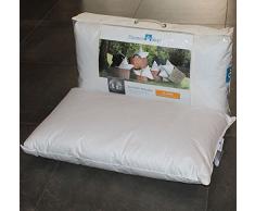 Daunen Step Cuscino in piuma Platinum | 50x80 cm - standard Italia Per chi dorme di schiena o di lato