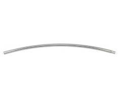 WENKO 19226100 Bastone tenda doccia curvo chrome, Alluminio, Cromo