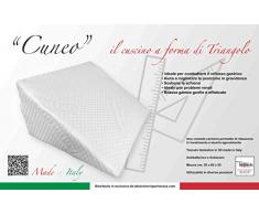 Tex family Cuscino AD Angolo Triangolo A Cuneo Gambe Gravidanza REFLUSSO GASTRICO per Letto E Divano Sostegno Lombare Schiena