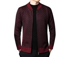 GDKKBIN Gilet Uomo Cotone Cardigan Uncinetto Donna Cardigan Cotone Donna Estivo Bianco Piumino Matrimoniale Invernale Colorato Giubbotto Bambino Felpa Viola Uomo Camicia Maniche Larghe M 28.99