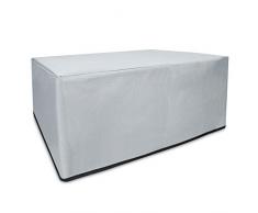 kwmobile Copertina Antipolvere Compatibile con Canon Pixma MX495 / TR4550 / 4551 - Copertura Protettiva Copertina per Stampante - Fodera in Grigio Chiaro