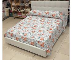 Coperta estiva leggera Fantasy corallo matrimoniale (CM.260X270) SOMMA