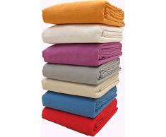 Coperta estiva leggera RODEO matrimoniale (CM.260X260) CALEFFI GRIGIO