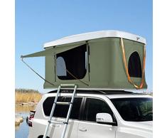 Tende da tetto per auto pop-up per campeggio, letto superiore con ascensore per tour, attrezzatura per tour a guida autonoma, per 2-3 persone, per tende per camion SUV per auto (E)