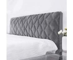 Copritestiera Letto Matrimoniale/Singolo Imbottita Copertura/Copri Testata Letto Fodera Elastica Protezione, Coprire Antipolvere in Cotone Cover Addensare AntiGraffio Cuscino