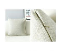 Hidoon® Showutheworld-Tovaglioli in cotone e lino, copriletto Federa per cuscino, motivo Imagine (18 45,72 cm