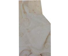 Generico TendeArredoTessile Tenda in Misto Lino Alta 3 Metri venduta a metraggio per Balcone o Finestra