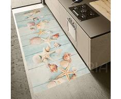 TAPPETO ARREDO PASSATOIA IN STAMPA DIGITALE EMOZIONI by SUARDI DIS. PROFUMO DI MARE cm 58x80 58x115 58x140 58x190 58x190 58x240 58x280 MADE IN ITALY (58x190)