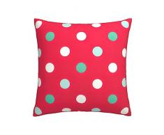 emlovosy Federa per cuscino con texture morbida antipolvere in poliestere ondulato stampato federa per cuscino per la casa