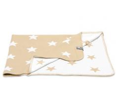 Babys Only, Coperta di maglia per bambini, Beige (Beige/Weiss)