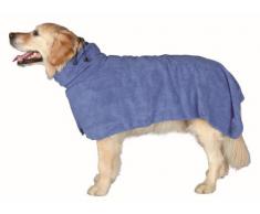 Trixie Dog Accappatoio, S, 40 cm, Blu