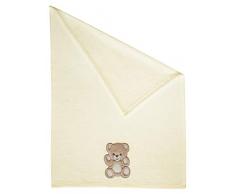 ZOLLNER Coperta per bambini in pile, crema, 75x100 cm, in altri colori