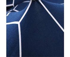 Odot Copridivano Elastico, Copridivano Salotto Protettore Imbottito Sofa Antiscivolo Ideale per Poltrone Mobili Copridivano (45x45cm Federa,blu)