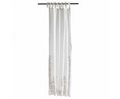 Loberon® Tenda Greta, Lino, Cotone, L/A ca. 140/250 cm, Écru