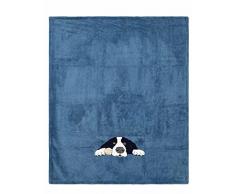 maryplaid Plaid in Pile Bussy La Palla 150x180 Morbidissimo Fondo Avio