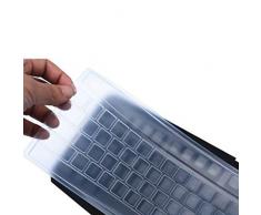 # N/V Wireless Tastiera Meccanica Cuscino Copertura Protettiva Universale Copertura Antipolvere Concavo-convesso Pellicola Trasparente Impermeabile
