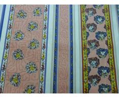 Show Room Vicidomini Tessuto a metraggio, Stoffa a Metro in 100% Cotone - 0073/0076. H. 140 cm. (Rosa)