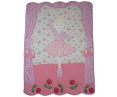 Cuciture 100% Cotton Patchwork %2FWrap Trapunta per culla, 102 x 76 cm-Powell Craft-Ballerina