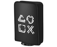 Wedorat pS5 Protezione della Copertura della Polvere per Playstation 5 Game Console Caso della Pelle Impermeabile Manicotto Accessori PS5 Morbido Neat Fodera Protezione della Polvere Nero