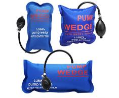 WANYIG 3PCS Gonfiabile Cuscino Cuneo, Pompa ad Aria per Finestrini Air Wedge Pump Wedge Kit Cuscino Gonfiabile per Porte