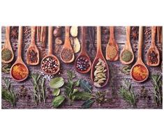 Baroni Tappeto Passatoia Cucina in PVC Antiscivolo Lavabile Mestoli 60x120 cm