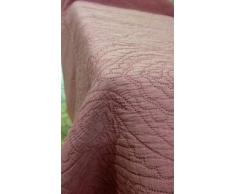 COPRILETTO ESTIVO TRAPUNTINO - ULTRASONIC - LINEA ORO - LETTO MATRIMONIALE ART. ( MIREA ) - COLORE ( ROSA ANTICO ) CM. 255X255 TESSUTO MICROFIBRA IMBOTTITURA POLIESTERE