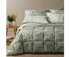 Caleffi - Trapunta Green Floreale Matrimoniale Giada