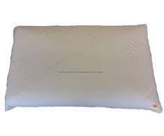 N°4 PEZZI FEDERA FEDERE COPRIGUANCIALE ALOE VERA ZIP CERNIERA ANTIACARO ANALLERGICO ANTIBATTERICO 50X80 CM MADE IN ITALY