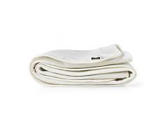 Nedis - Coperta elettrica doppia, 140 x 160 cm, 3 regolazioni