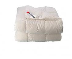 Gabel Nottetempo Piumino Microfibra Caldissimo, Poliestere, Bianco, Singolo, 205x155x2 cm