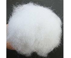 Evergreenweb - Imbottitura Ovatta Cotone Sintetico Alta Qualità per imbottiture cuscini, trapunte, divani, poltrone, peluche, resistente Alte temperature 100% Fiocchi in Fibra di Poliestere Lavabile