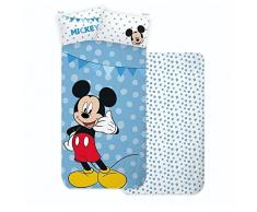 Disney Home Mickey Topolino completo letto singolo 100% cotone