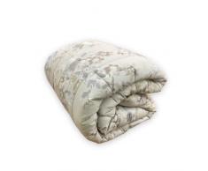 Zucchi Piumone Trapunta invernale Matrimoniale in puro cotone Art. Brianna 260x260cm (Naturale)