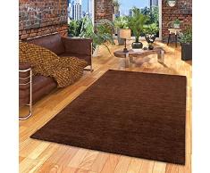 Ella - Tappeto Naturale Indo Gabbeh - Marrone - 7 tamaños