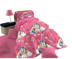 hermet UNICORNO | Trapunta Letto Singolo In Microfibra | Piumone Invernale