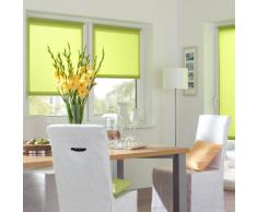 GARDINIA Tenda a rullo con morsetto di fissaggio o adesiva, Per luce diurna, Opaca, Kit di montaggio incluso, EASYFIX Tenda a rullo avvolgibile, Verde mela, 75 x 150 cm (LxA)