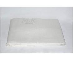 Lenzuola per sotto con Angoli Misto Lino Matrimoniale Colore Bianco