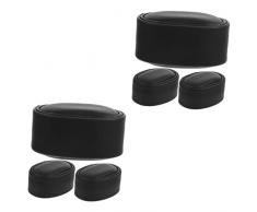 EXCEART 6 PCS Piccolo Orologio Cuscino Orologio Nero Orologio Anello Braccialetto di Vigilanza Cuoio Cuscino Catena Polso Cuscino Orologio Cuscini per La Visualizzazione della