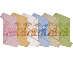 Blueberryshop Summer Collection cotone coperta per bambino/bambino piccolo, crema