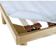 Corredocasa Coprirete con Laccetti Resistente, Pratico e Funzionale Realizzato in Fibra di Poliestere Disponibile Tutte le Misure (2 piazze: 165X195cm)