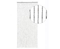 HAB & GUT (DV0231) tenda per porte Design: SCINTILLIO, Colore: CROMO, Materiale: plastica, Dimensioni: 90 x 200 cm